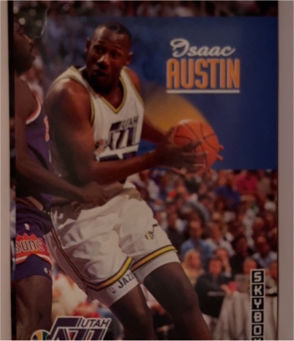 1992-93 SkyBox #402 Isaac Austin — front