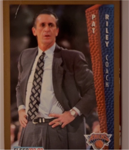 1992-93 Fleer #155 Pat Riley New York Knicks — front