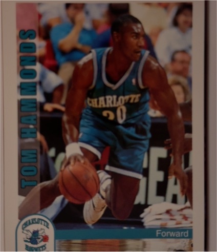 1992-93 Hoops #359 Tom Hammonds — front