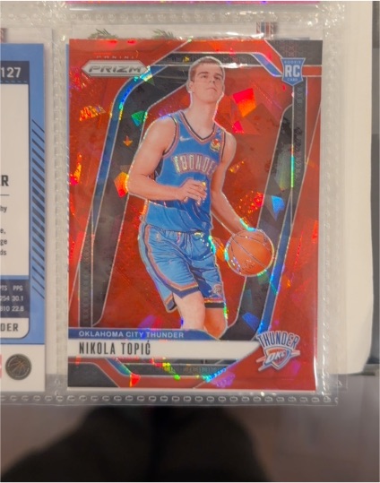 2024-25 Panini Prizm #230 Nikola Topic — front