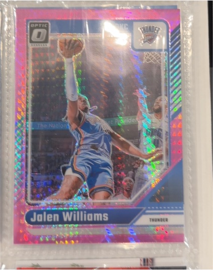 2024-25 Donruss Optic #225 Jalen Williams — front