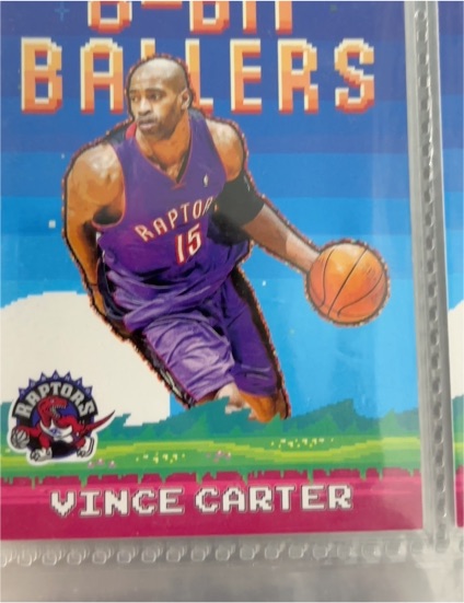 2025-26 Topps #8B-26 Vince Carter 8-Bit Ballers — front