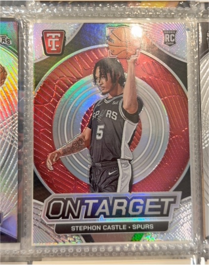2024-25 Panini Totally Certified #24 Stephon Castle On Target — front