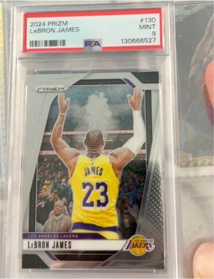 2024 Panini Prizm #130 LeBron James — front