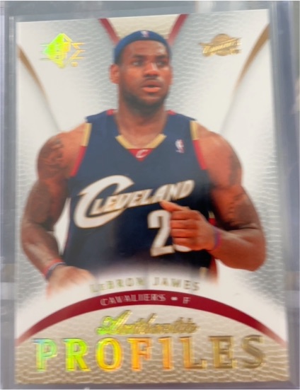 2007-08 SP Authentic Authentic Profiles #AP-2 LeBron James — front