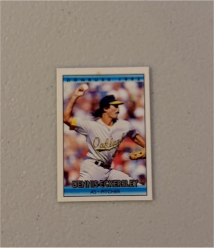 1992 Donruss Cracker Jack #C55d Dennis Eckersley — front