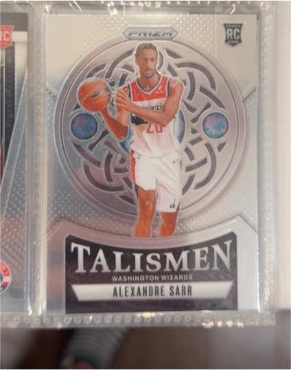 2024-25 Panini Prizm Talismen #17 Alexandre Sarr — front