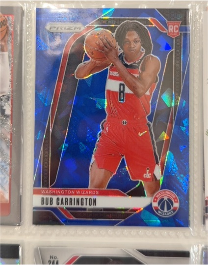 2024-25 Panini Prizm #244 Bub Carrington — front
