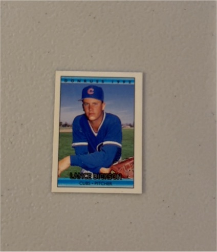 1992 Donruss Cracker Jack Series 1 #7 Lance Dickson — front