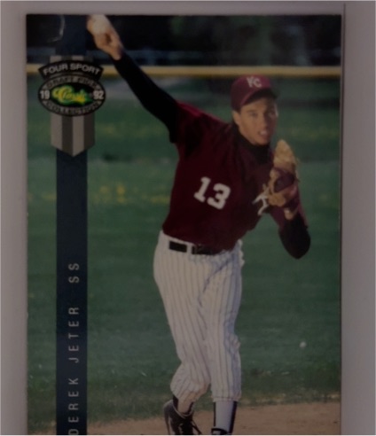 1992 Classic Four Sport #231 Derek Jeter — front