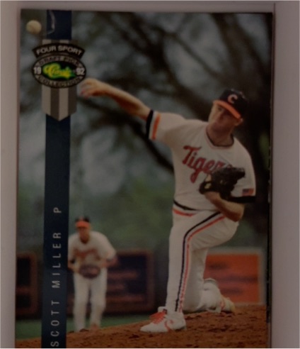 1992 Classic Four Sport #291 Scott Miller — front