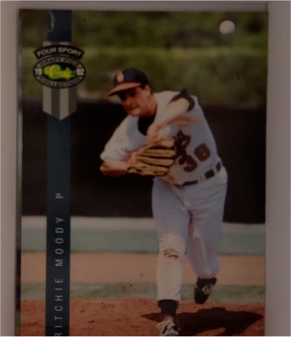 1992 Classic Four Sport #268 Ritchie Moody — front