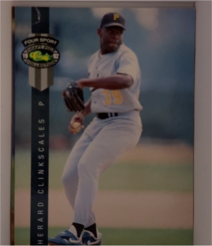 1992 Classic Four Sport #247 Sherard Clinkscales — front