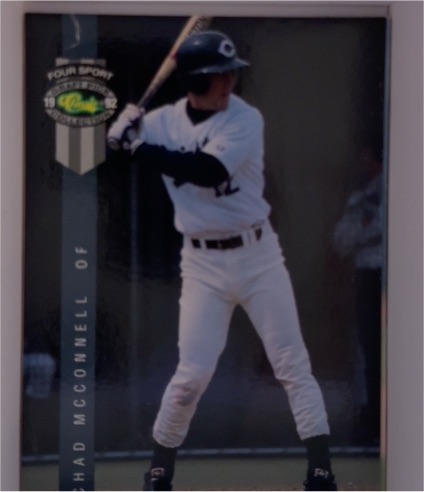 1992 Classic Four Sport #235 Chad McConnell — front
