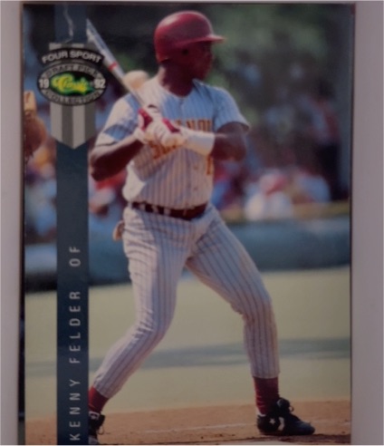 1992 Classic Four Sport #234 Kenny Felder — front