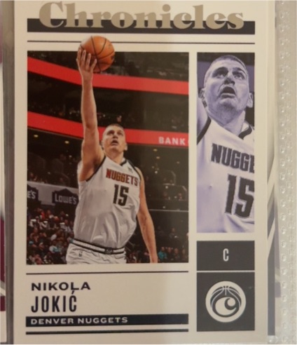 2022-23 Panini Chronicles #15 Nikola Jokic — front