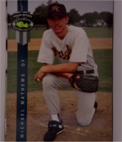 1992 Classic Four Sport #252 Michael Matthews — front