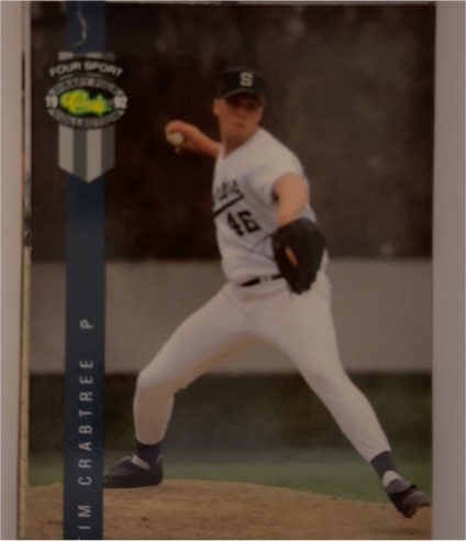 1992 Classic Four Sport #270 Tim Crabtree — front
