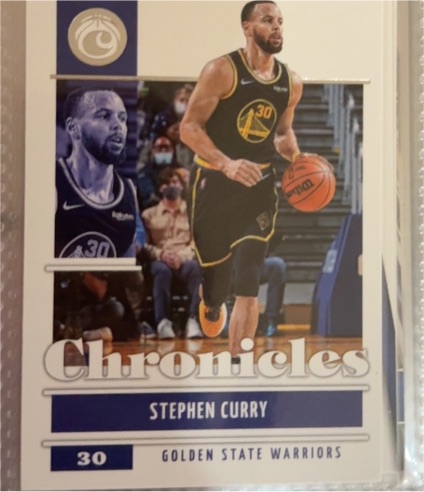 2021-22 Panini Chronicles #3 Stephen Curry — front