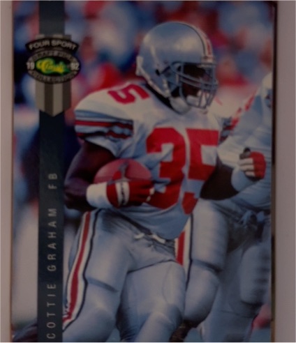 1992 Classic Four Sport #124 Scottie Graham — front