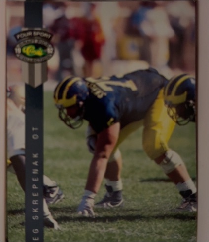 1992 Classic Four Sport #89 Greg Skrepenak — front