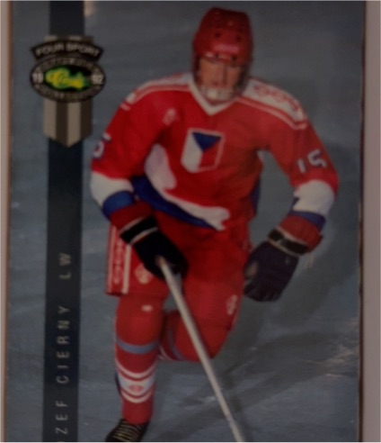 1992 Classic Four Sport #182 Jozef Cierny — front