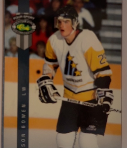 1992 Classic Four Sport #158 Jason Bowen — front