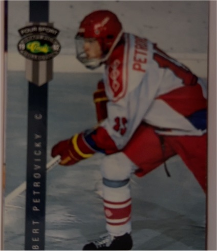 1992 Classic Four Sport #156 Robert Petrovicky — front