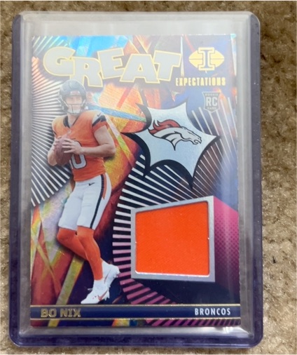 2024 Panini Illusions Great Expectations #GE-BNX Bo Nix — front