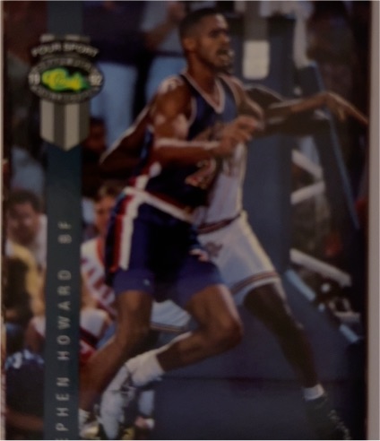 1992 Classic Four Sport #50 Stephen Howard — front