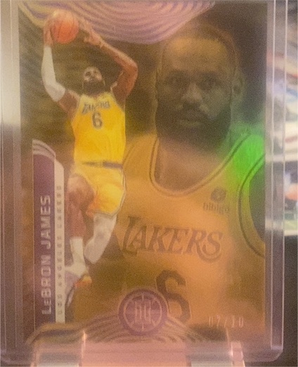 2021-22 Panini Illusions #96 LeBron James — front