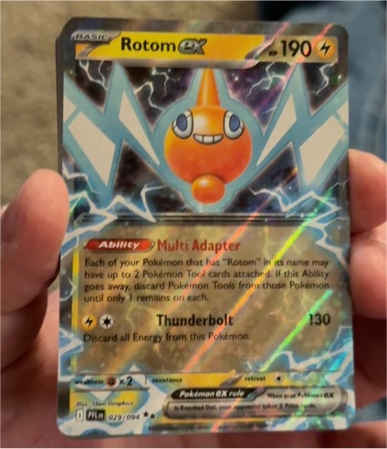 2023 Pokemon TCG ME02: Phantasmal Flames #029 Rotom ex — front