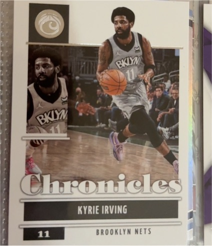 2021-22 Panini Chronicles #18 Kyrie Irving — front