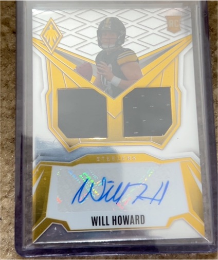 2025 Panini Phoenix #DRP-WHD Will Howard — front