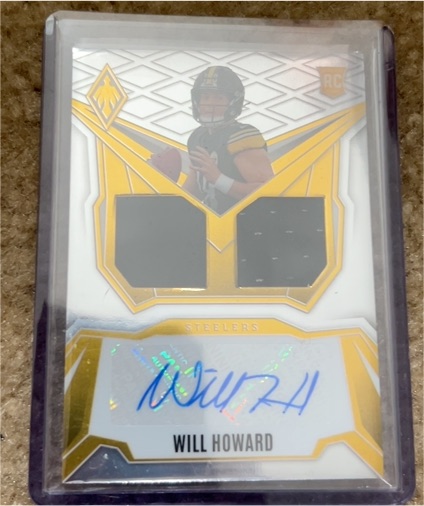 2025 Panini Phoenix #DRP-WHD Will Howard — front