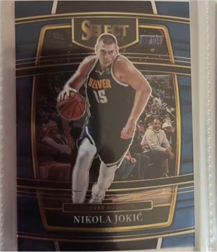 2021-22 Panini Select #82 Nikola Jokić — front