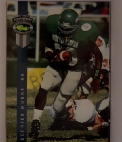1992 Classic Four Sport #144 Derrick Moore — front