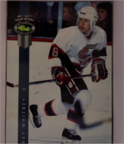 1992 Classic Four Sport #223 Ray Whitney — front