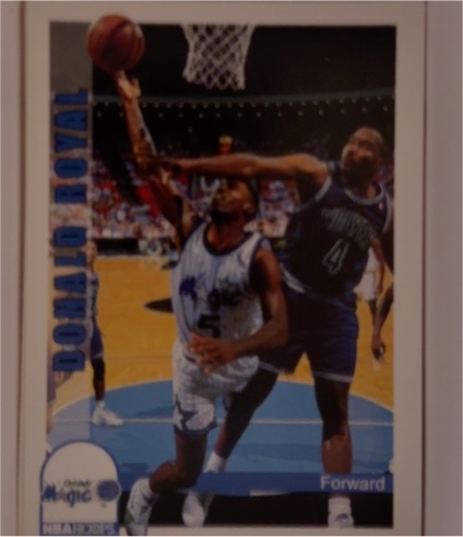 1992-93 Hoops #443 Donald Royal — front