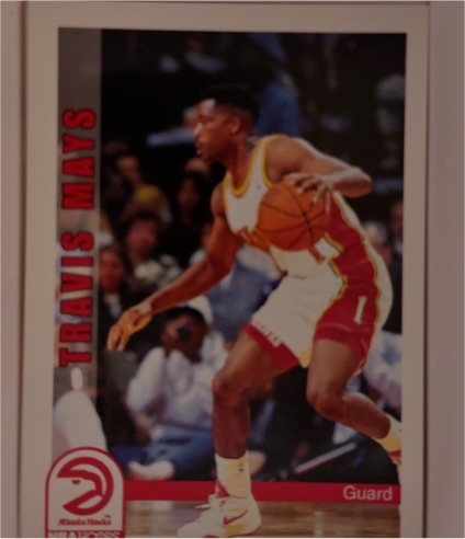 1992-93 Hoops #353 Travis Mays — front