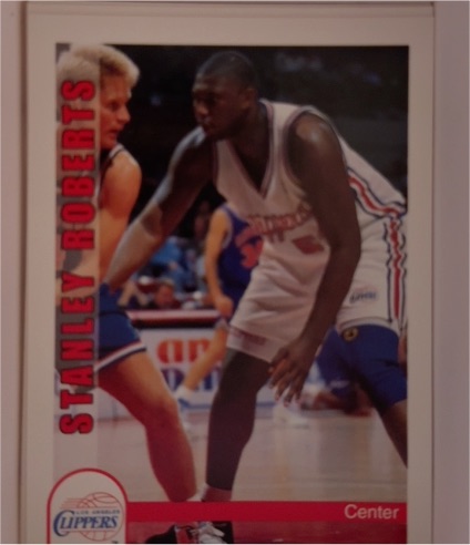 1992-93 Hoops #403 Stanley Roberts — front