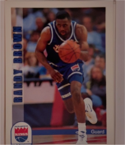 1992-93 Hoops #460 Randy Brown — front