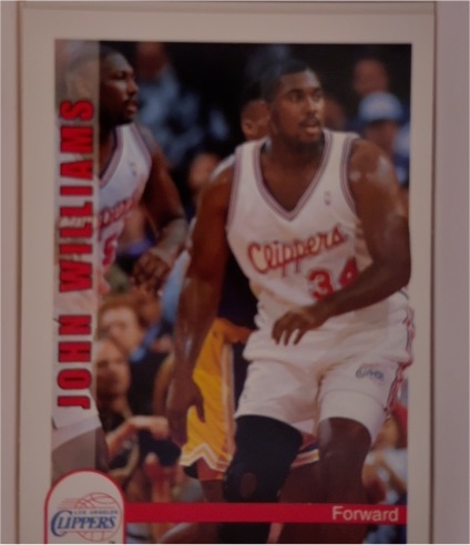 1992-93 Hoops #406 John Williams — front
