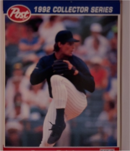 1992 Post Cereal #18 Scott Erickson Minnesota Twins — front