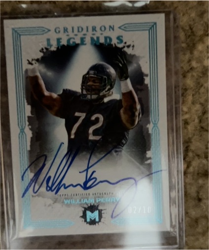 2024 Topps Motif Gridiron Legends #02 William Perry — front