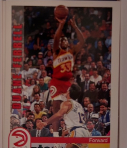 1992-93 Hoops #3 Duane Ferrell — front