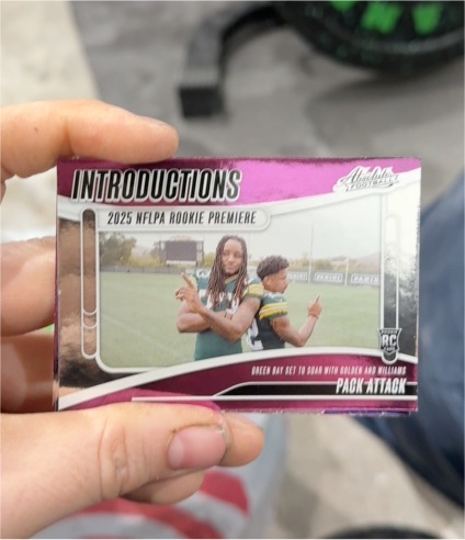 2025 Panini Absolute Introductions #I-SWS Savion Williams/Matthew Golden — front