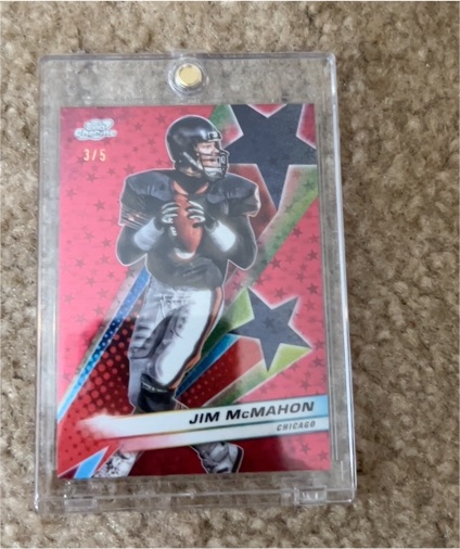 2024 Topps Chrome #3/5 Jim McMahon — front