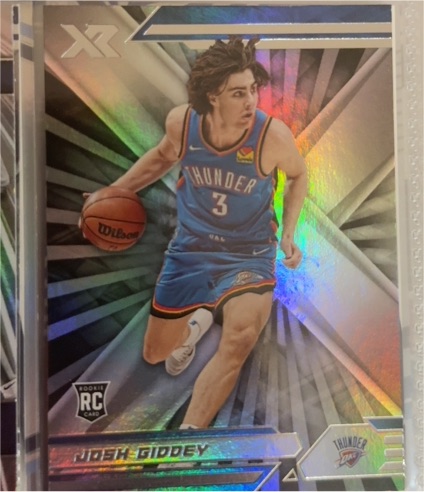 2021-22 Panini Chronicles XR #383 Josh Giddey Rookie — front