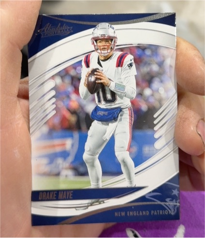 2025 Panini Absolute #79 Drake Maye — front